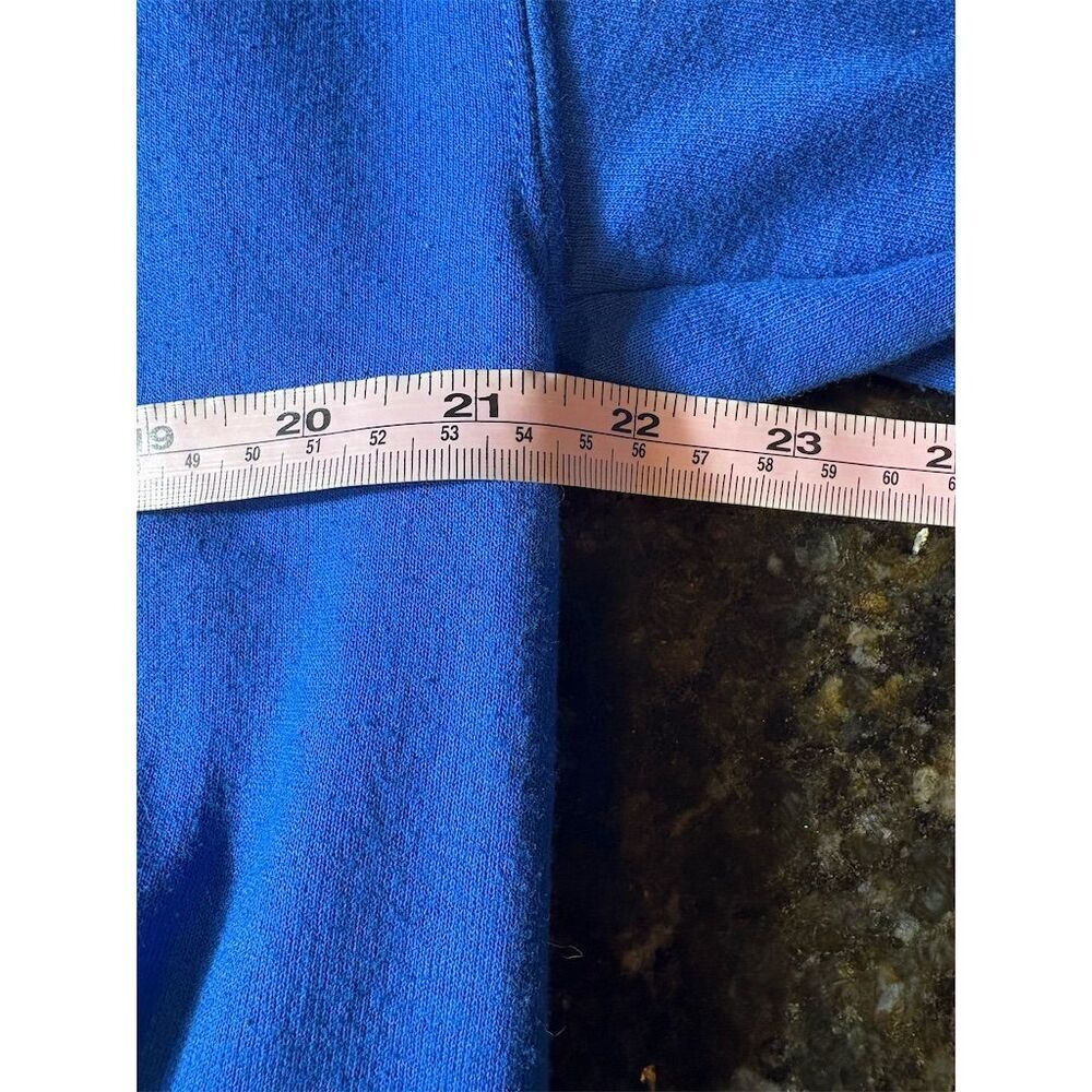 Rudolph Men's Blue "Beast Mode" Graphic Holiday Sweatshirt Size M - Picture 6 of 7